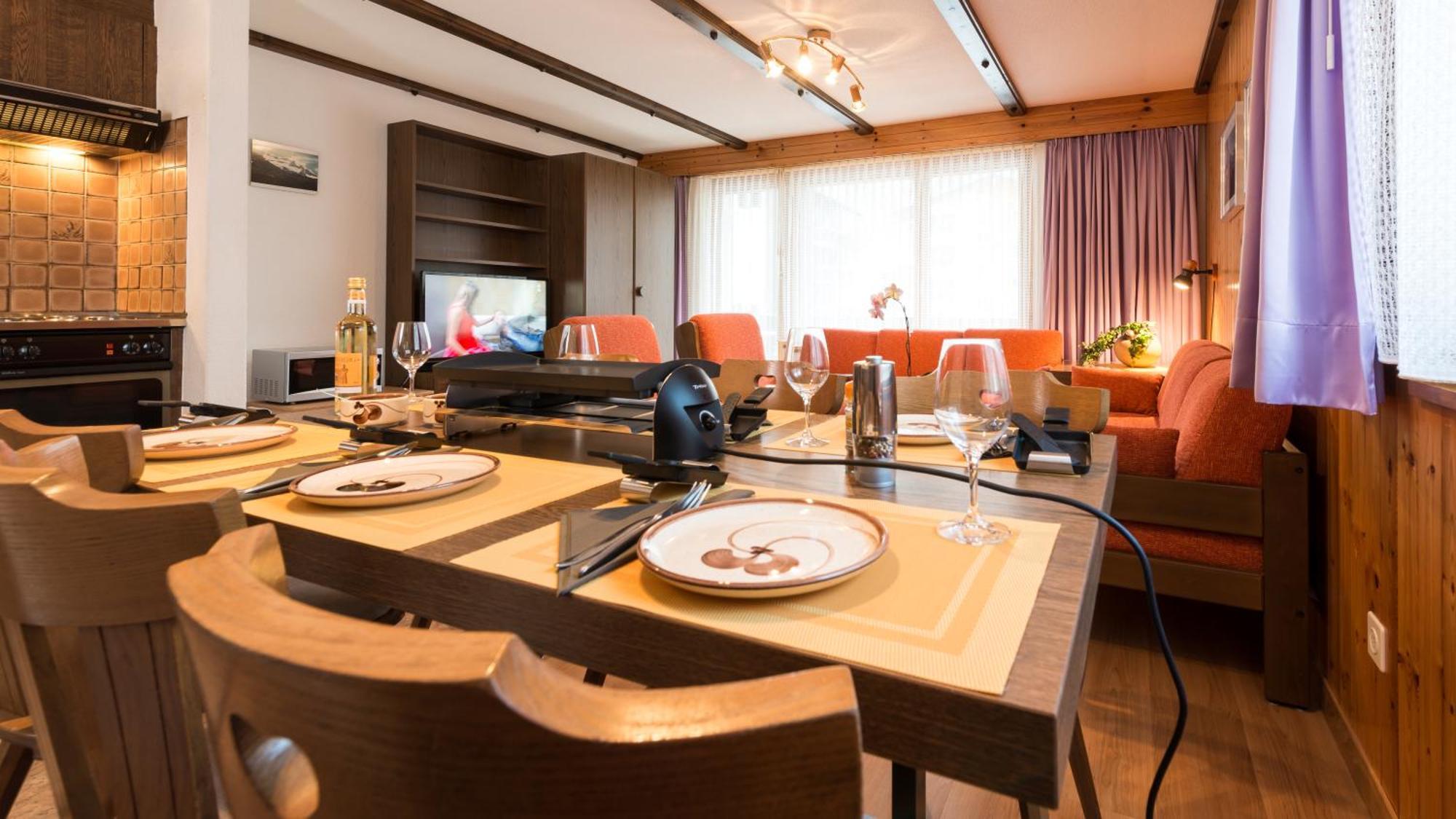 Haus Alba Apartment Saas-Almagell Bilik gambar