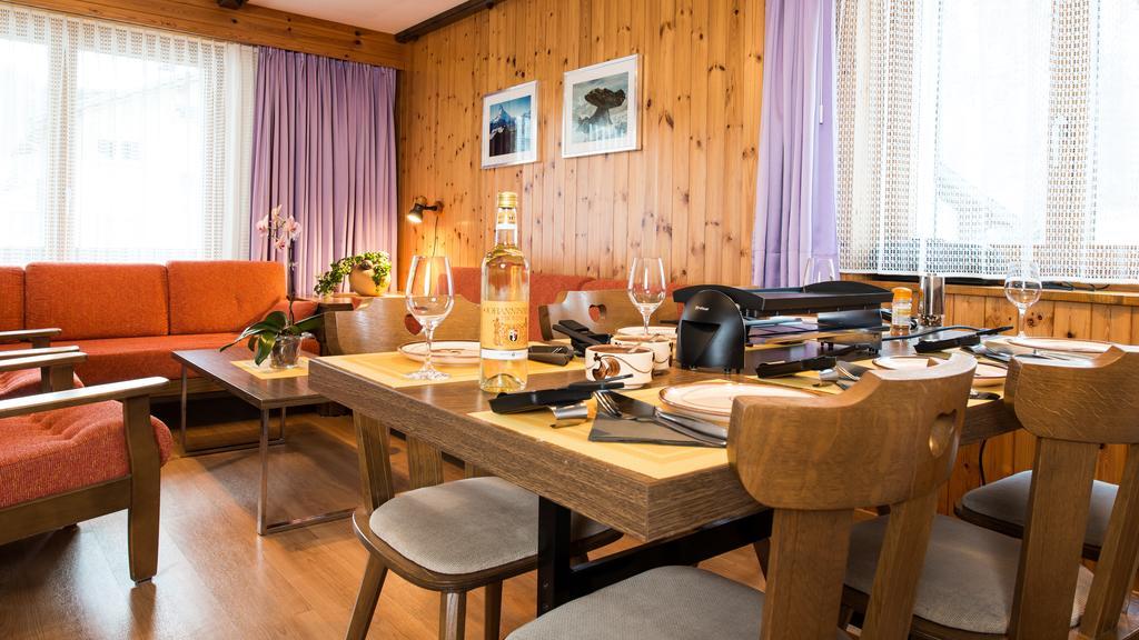 Haus Alba Apartment Saas-Almagell Luaran gambar